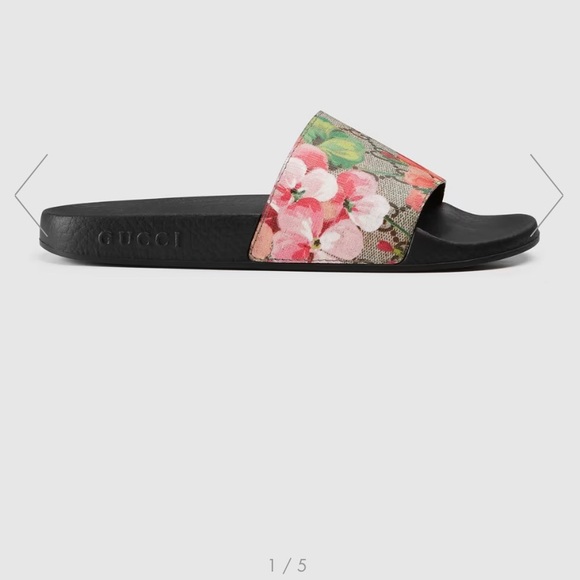 Gucci Shoes Gucci Bloom Slides Poshmark